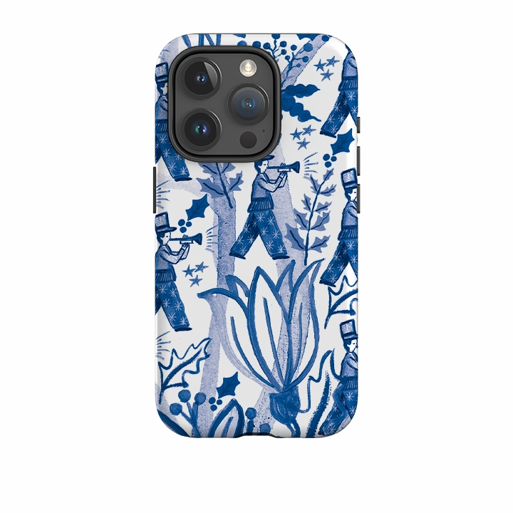 iPhone Tough Case - Ten Pipers Piping By Emma Frances Grant Soft coating