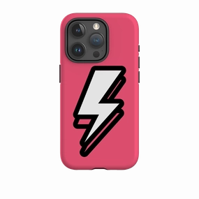 Classic Finish iPhone Tough Case - Thunder Peach
