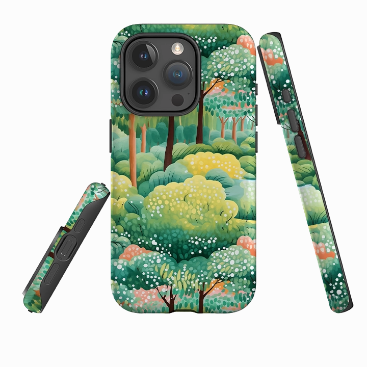 Soft Edge iPhone Tough Case - Thuringian Forest