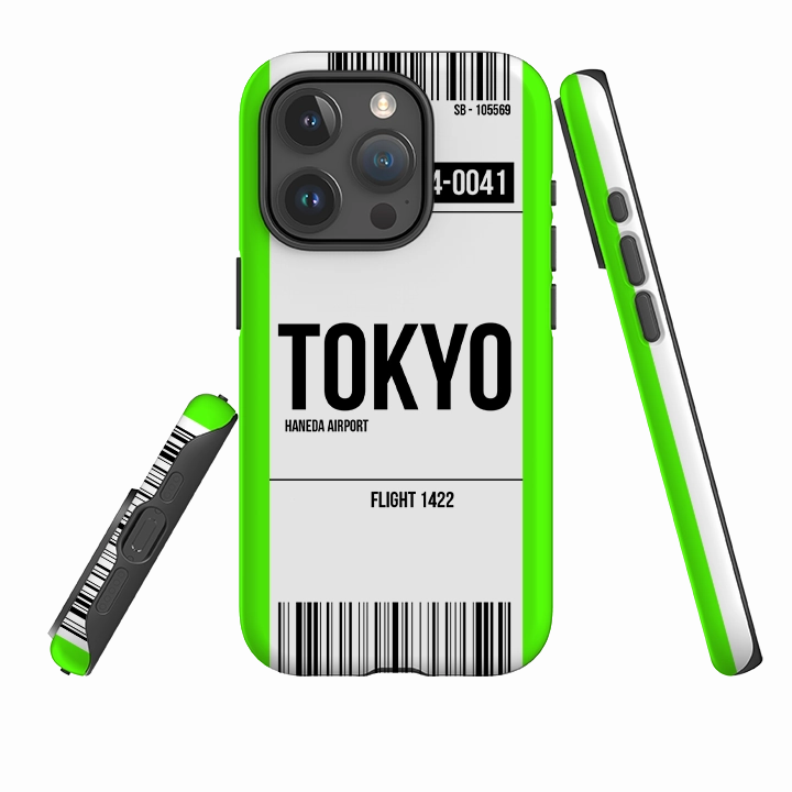 Luxury Shine Light Shield iPhone Tough Case - Tokyo Green