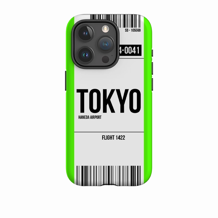 Urban Texture iPhone Tough Case - Tokyo Green