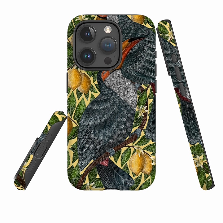 Flexible Shell iPhone Tough Case - Toucan By Catherine Rowe