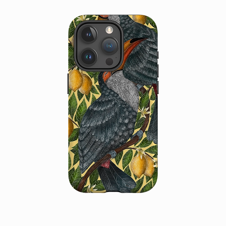 Lightweight Grip Matte Look Design iPhone Tough Case - Toucan By Catherine Rowe