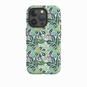 iPhone Tough Case - Tropical Cactus By Kate Heiss Soft Build Texture