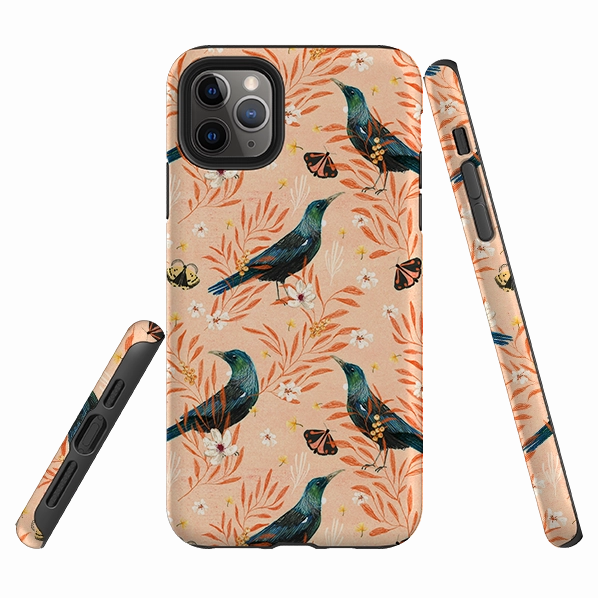 Daily Durability Trendy Texture iPhone Tough Case - Tui Pink By Katherine Quinn