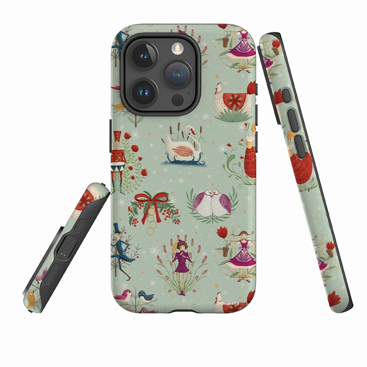 Modern Grip Texture iPhone Tough Case - Twelve Days By Maja Lindberg