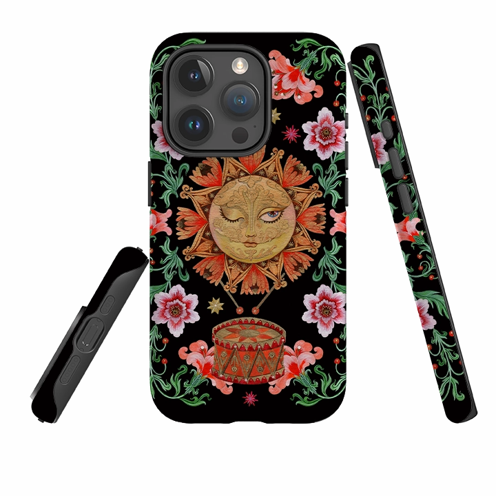 iPhone Tough  Case - Twelve Drummers Drumming By Maria Matos Premium Touch Subtle Touch