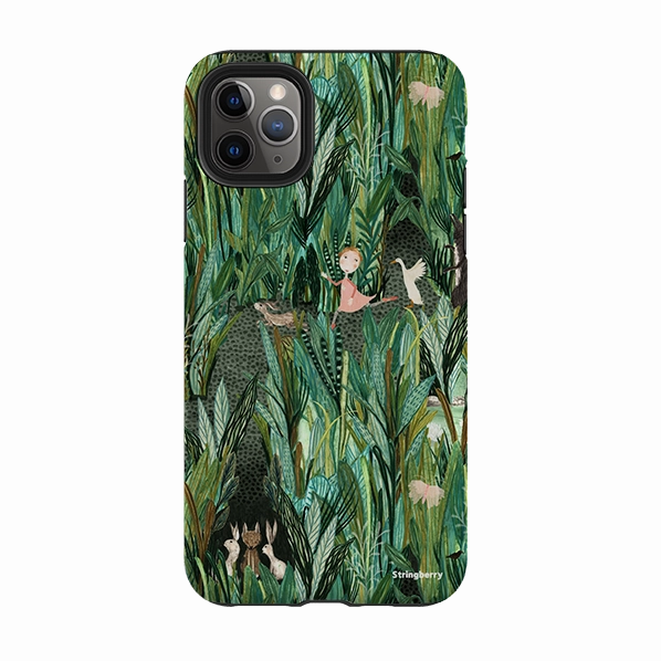 Elegant Texture iPhone Tough Case - Uncommon Forest By Katherine Quinn
