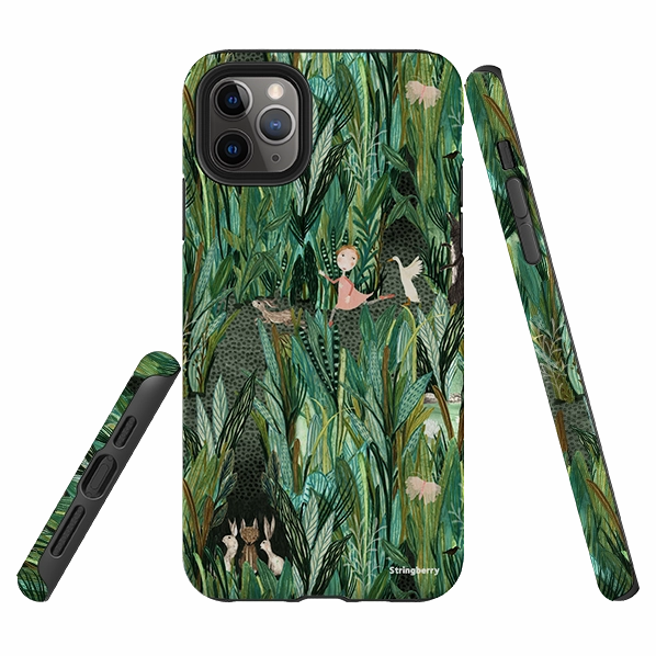 iPhone Tough Case - Uncommon Forest By Katherine Quinn Protective Design Texture