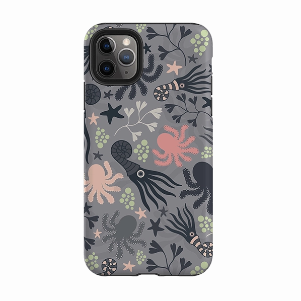 iPhone Tough Case - Under The Sea By Suzy Taylor Grip Texture Premium Surface Texture