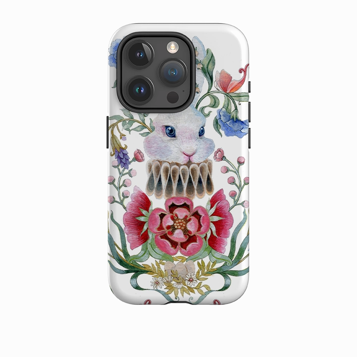 iPhone Tough Case - White Rabbit By Maria Matos Youth Style