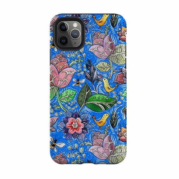 Matte Surface Protective Edge Layer iPhone Tough Case - Wingfield