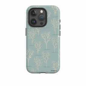 iPhone Tough Case - Winter Forest By Katherine Quinn Comfort Design Soft Interior
