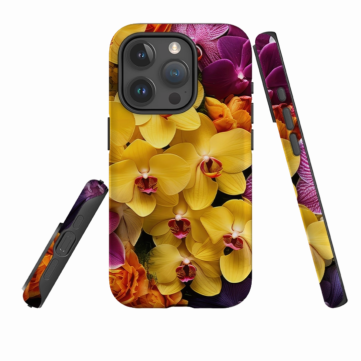 Comfort Finish Durable Edge iPhone Tough Case -Lewes Floral