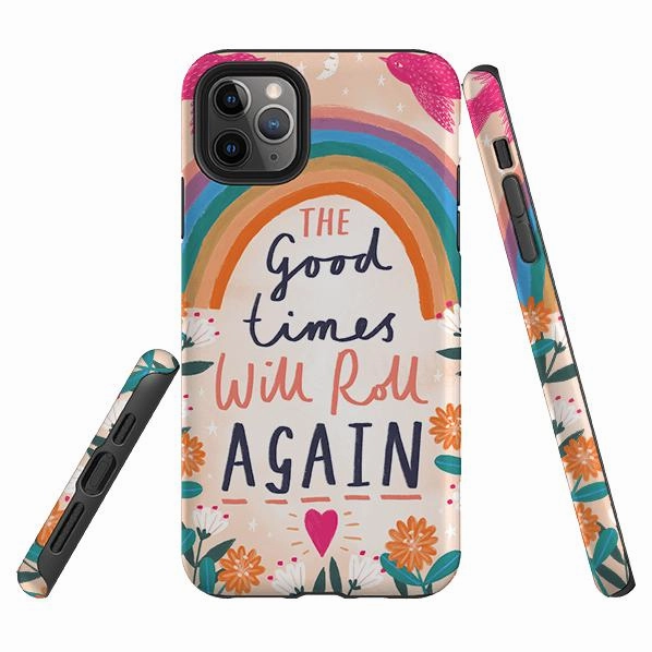 Bold Look Artistic Print iPhone Tough Case - Good Times By Lee Foster Wilson