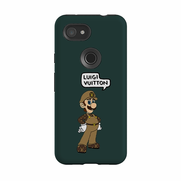 Google Tough Case -  Luigi Vuitton Forest Green By Angelica Hicks Smooth Finish Rugged Build