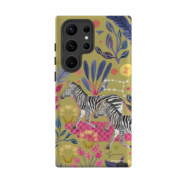 Samsung Tough Case - Gemini By Emma Frances Grant Tactile Buttons