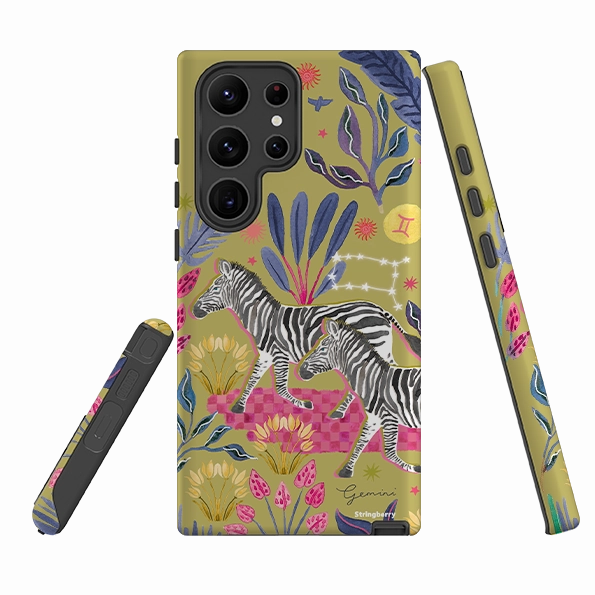 Grip Texture Modern Look Samsung Tough Case - Gemini By Emma Frances Grant