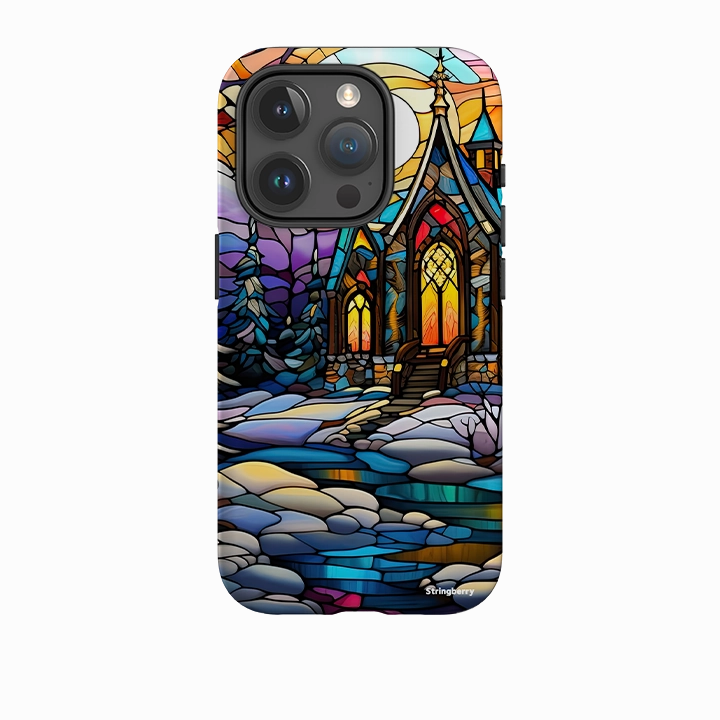 iPhone Tough Case - Winter Mosaic II Protective Form