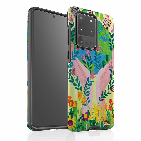 Samsung Tough Case - Earth Day By Tracey English Textured Comfort
