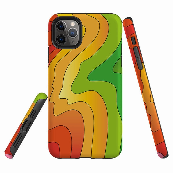 iPhone Tough Case - Key Of Life Sleek Texture