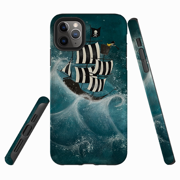 Shock Absorbing Ultra Slim iPhone Tough Case - Storm By Maja Lindberg