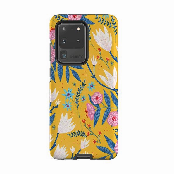 Samsung Tough Case - Magnolias By Lee Foster Wilson Stylish Color Fashion Detail