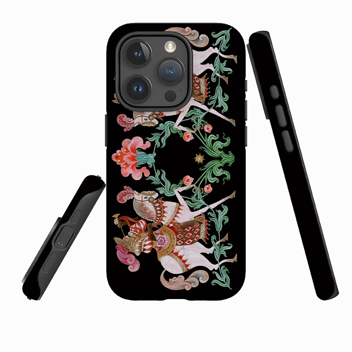 iPhone Tough  Case - Eleven Pipers Piping By Maria Matos Non slip grip Tough Exterior