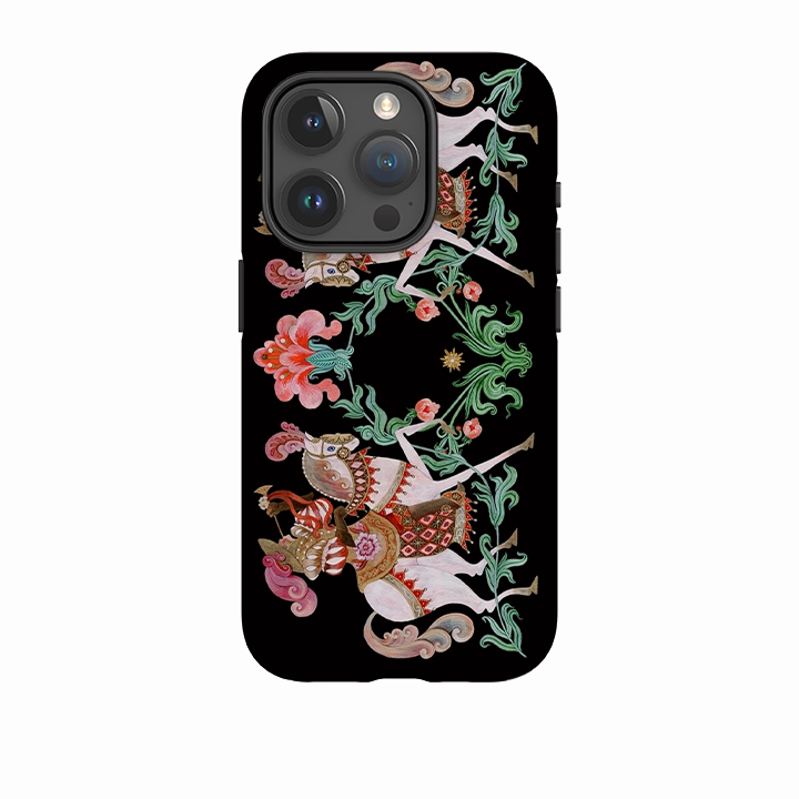 iPhone Tough  Case - Eleven Pipers Piping By Maria Matos Modern Look Compact Look