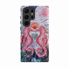 Samsung Tough  Case - Lovesick In Polperro By Emma Frances Grant Trendy Texture