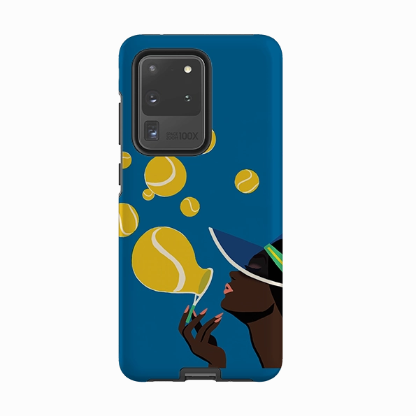 Smooth Edges Samsung Tough Case - Court Bubbles