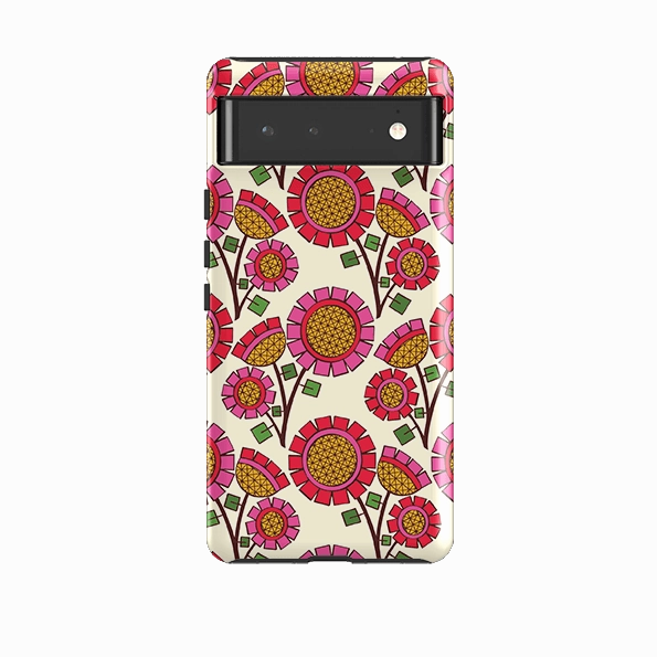 Google Tough Case -  Pop Flower By Amelia Bowman Eco Friendly