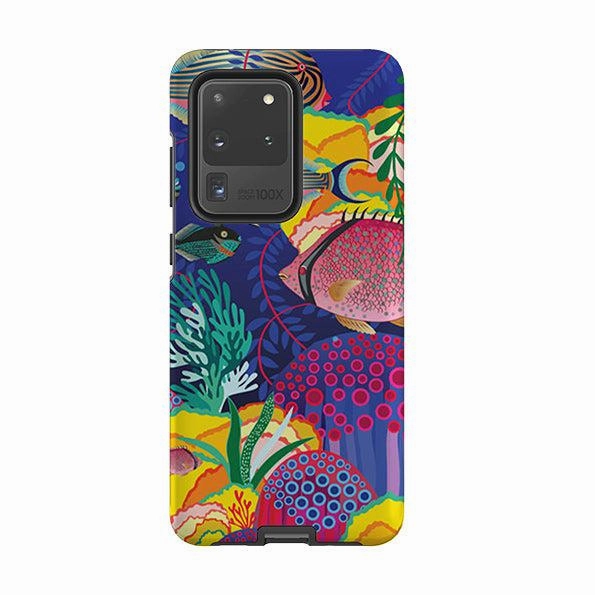 Color Layer Samsung Tough Case - Fish By Mia Underwood