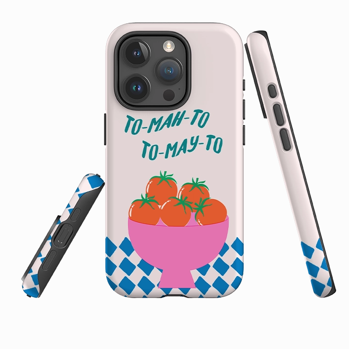 iPhone Case - Tomato Subtle Touch Matte Pattern