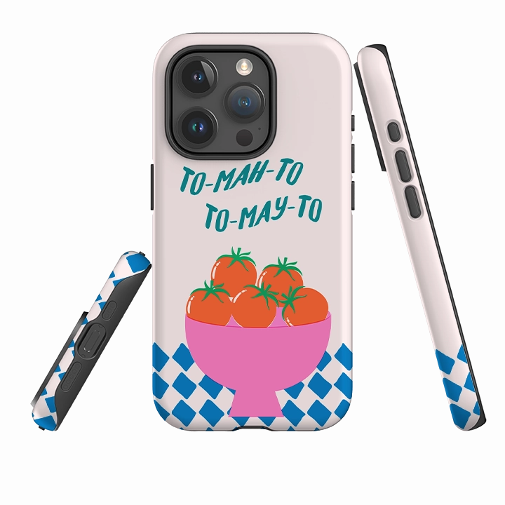 iPhone Case - Tomato Premium Surface Texture