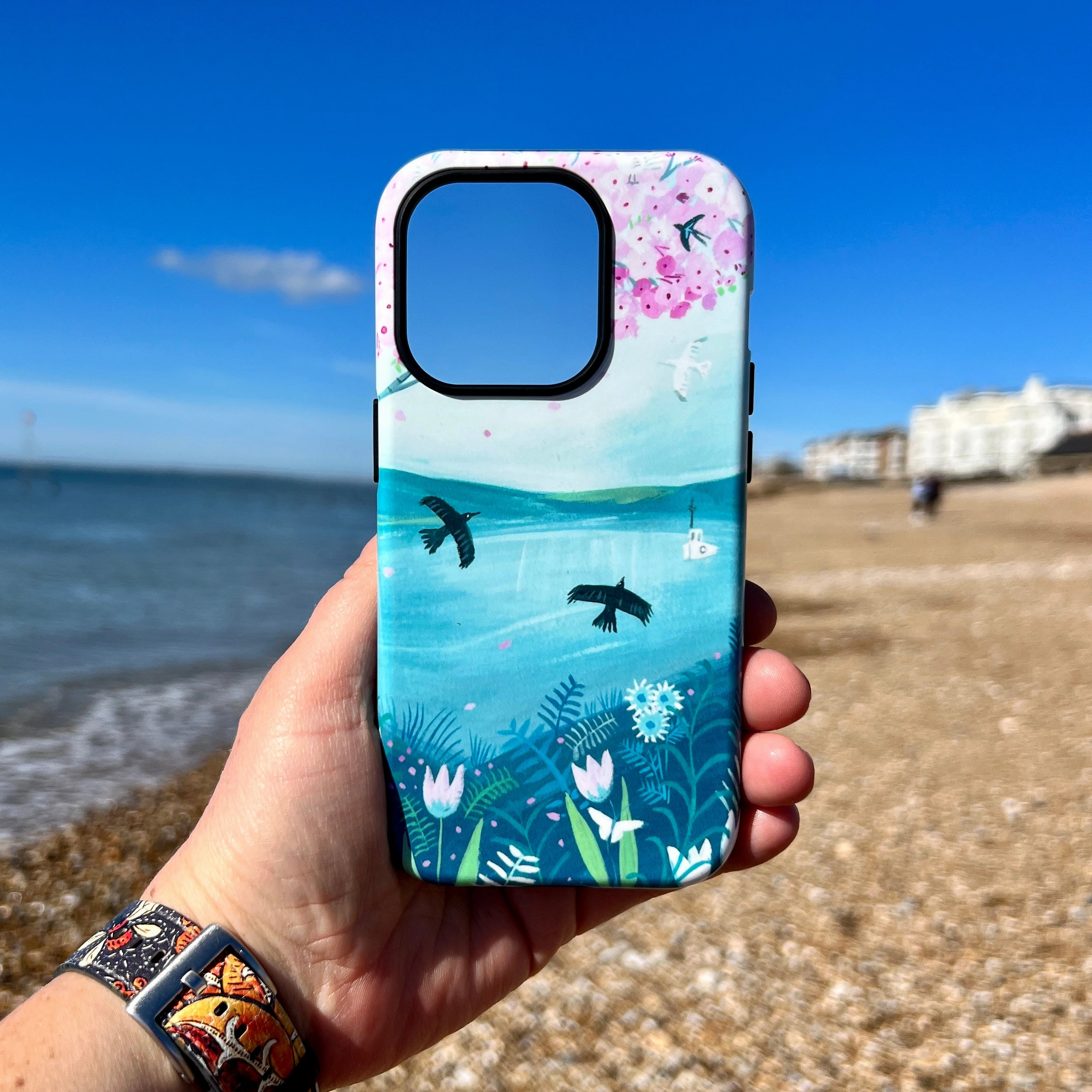 Matte Build iPhone Tough Case - Blossom Tree By Mary Stubberfield