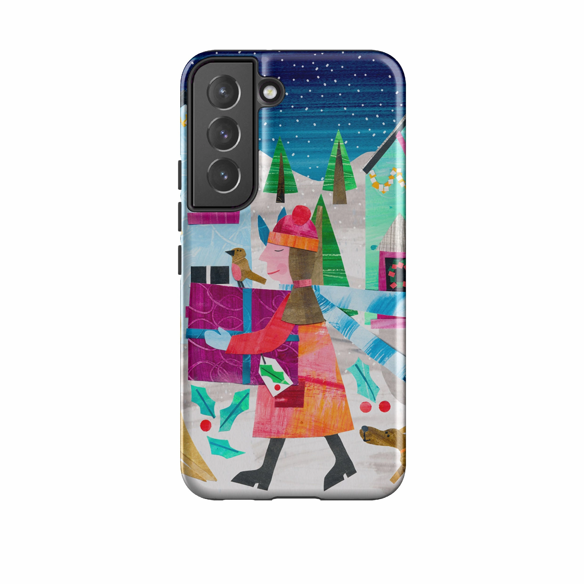 Durable Surface Design Modern Accessory Samsung Tough Case - Christmas Gift By Tracey English