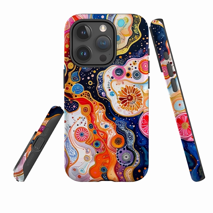 Stylish Form iPhone Tough Case - Cloud Marble