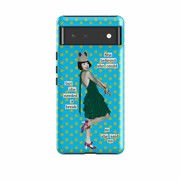 Google Tough Case -  She Believed She Could By Clare Jordan Luxury Surface Layer Outdoor Adventure