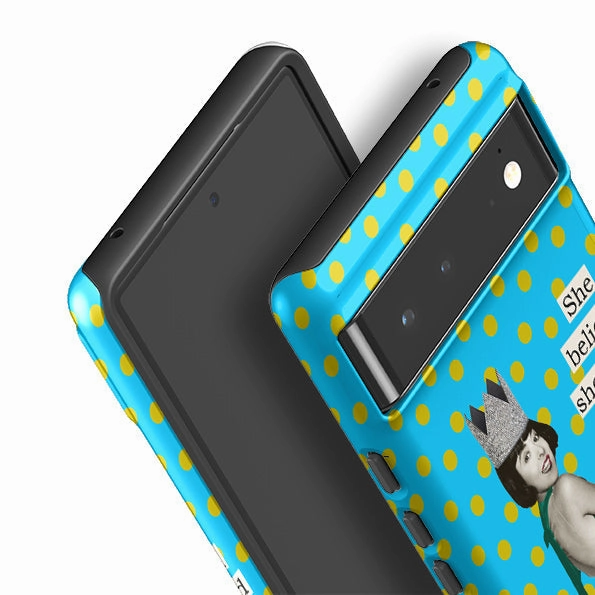 Google Tough Case -  She Believed She Could By Clare Jordan Clear Surface