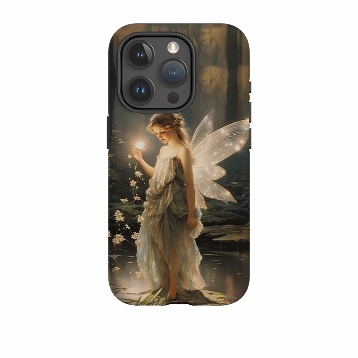 Refined Look Cushioned Edge iPhone Case - Fairy Lights