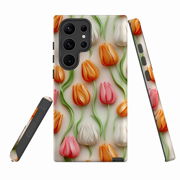 Handheld device Samsung Tough  Case - Alkmaar Tulips