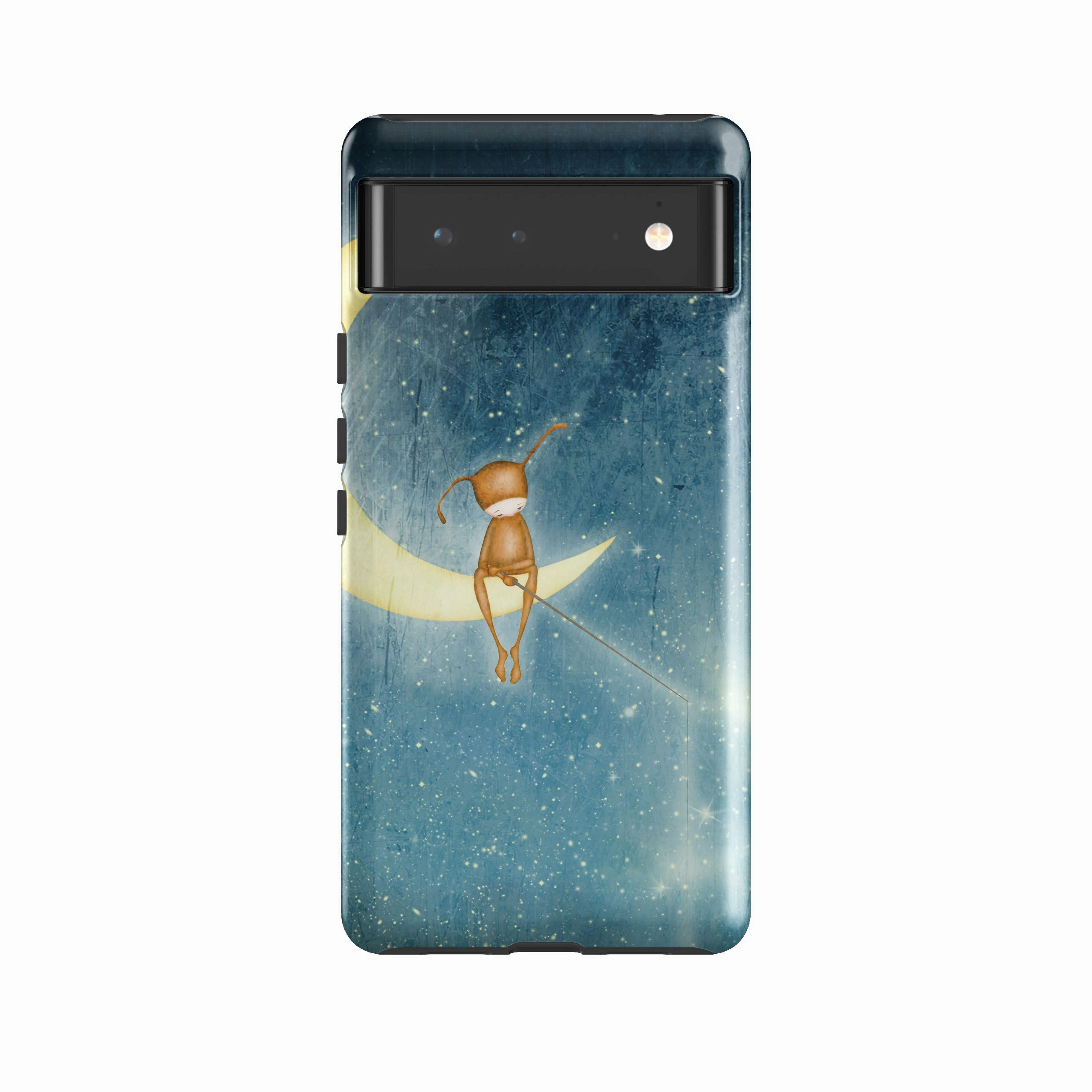 Modern Design Texture Smooth Layer Google Tough Case -  Fishing For Stars By Maja Lindberg