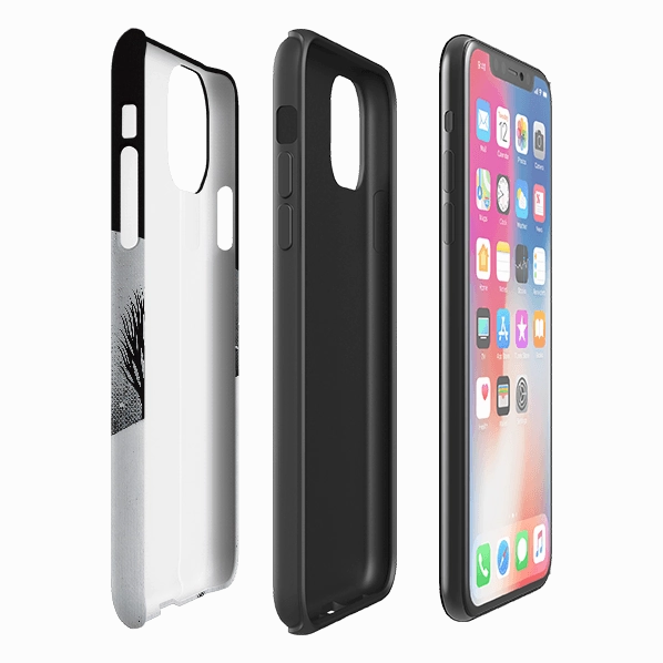 iPhone Tough Case - Sheep Fields By Natasha Newton Color Pattern Lightweight Build