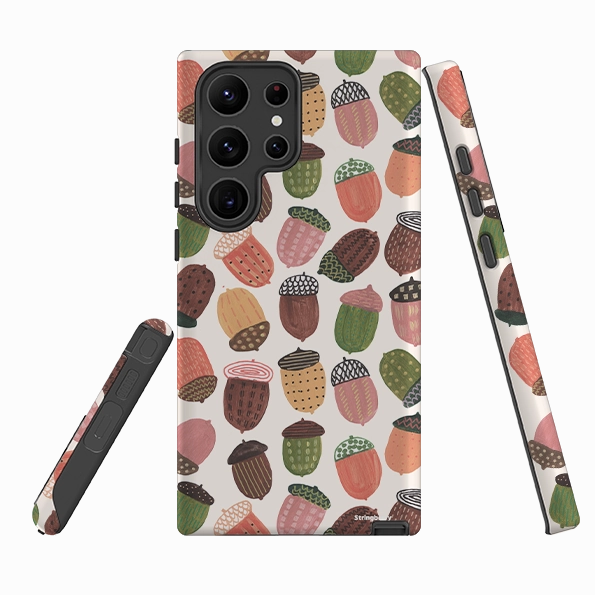 Premium Build Grip Control Samsung Tough Case - Acorns By Caroline Bonne Muller