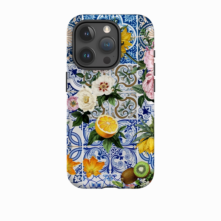 iPhone Case - Positano Pattern Comfort Layer Texture Shock Surface