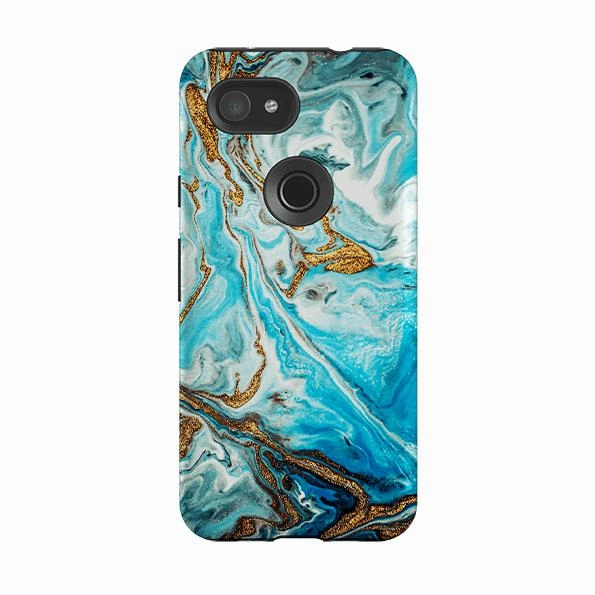 Matte Feel Soft Feelings Google Tough Case -  Blue Royal