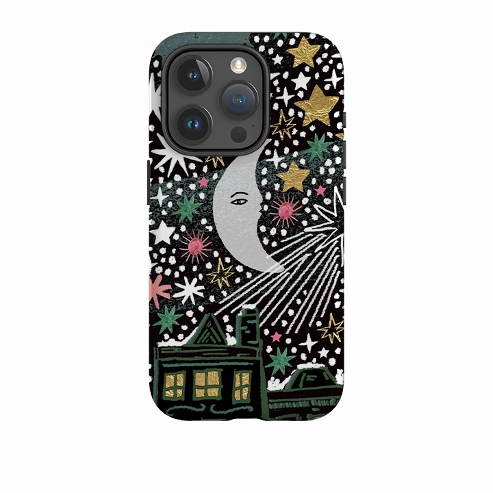 iPhone Tough Case - Night Before Xmas I By Emma Frances Grant Protective Detail Matte Shield Layer