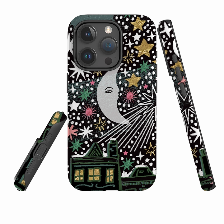 iPhone Tough Case - Night Before Xmas I By Emma Frances Grant Daily Grip Flexible Material