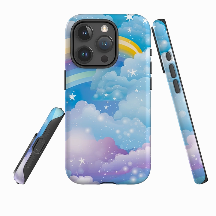 iPhone Case - Distant Rainbow II Strong material
